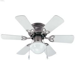 Twister 30\" Brushed Pewter Ceiling Fan