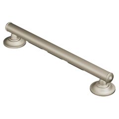 1-1/4" x 16" Brushed Nickel Grab Bar With Grip Pad
