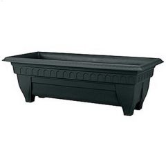 27" Black Azura Patio Planter Pot