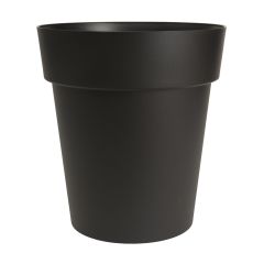 9" Black Viva Planter Pot