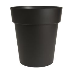 13" Black Viva Planter Pot