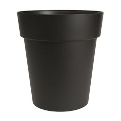 17" Black Viva Planter Pot
