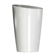 13\" White Mirage Tall Planter Pot
