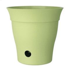 8\" Bamboo Green Contempra Self Watering Planter Pot