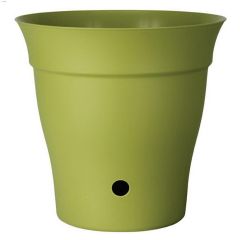 12\" Bamboo Green Contempra Self Watering Planter Pot