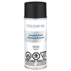283 g Flat Black Spray Paint