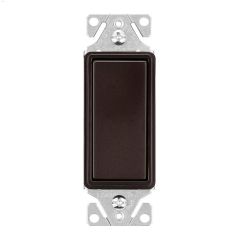 Oil Rubbed Bronze Decorator Switch 15A 120\/277V 1P