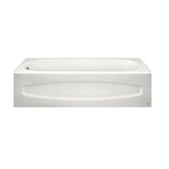Gloss Porcelain White Left Colony Recess Bathing Pool