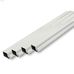 EasyScreen 48" x 7/16" White Aluminum Screen Frame Bulk