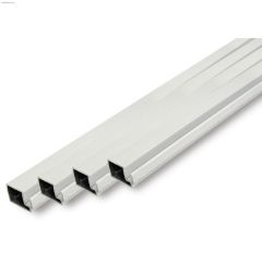 EasyScreen\u2122 96\" x 7\/16\" White Aluminum Screen Frame Bulk
