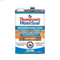 3.78 L Semi-Transparent Desert Brown Wood Protector