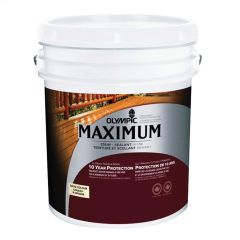 5 gal Solid White\/Pastel Base Stain & Sealant
