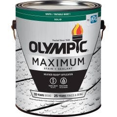 Olympic Maximum 1 gal Solid Stain & Sealant