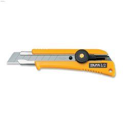 6\" Yellow Ratchet-Lock Snap-Off Utility Knife