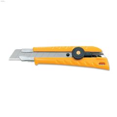 6\" Yellow Heavy Duty Ratchet-Lock Snap-Off Utility Knife