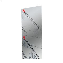 SilveRboard\u00ae 8' x 4' x 1\" Perforated Rigid Insulation Sheet