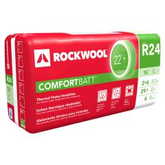 Rockwool Comfortbatt WS R24 47 "x 15-1/4 x 5-1/2 - 29.4 sqft