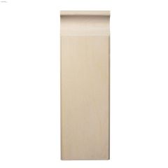 7\/8\" x 2-3\/4\" x 8\" Solid Clear Pine Plinth Block