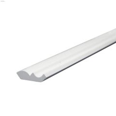 8' x 1-5\/8\" x 7\/16\" White Crown Moulding