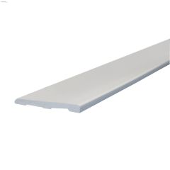 8' x 3-1\/8\" x 5\/16\" White Baseboard Moulding