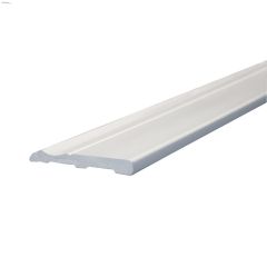 8' x 3\" x 3\/8\" White Baseboard Moulding