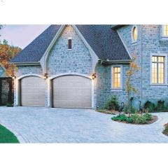 10' x 7' Ice White Acadia 138 Garage Door