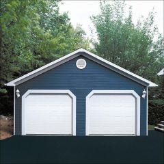 Econo 9’ x 7’ 6.6 R-Value Insulated White Garage Door