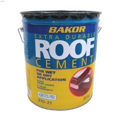 Bakor 20 kg Black Plastic Roof Cement
