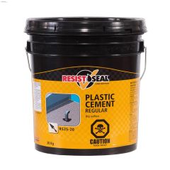 Resistoseal RS25-20 20 kg Black Plastic Cement