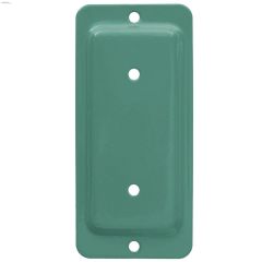 4-1\/2\" x 2\" Steel Khaki Fixplak 24 Plate