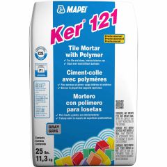 Ker 121 22.7 kg Bag Grey One-Step Tile Mortar With Polymer
