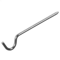 Zinc Plated Single Curtain Rod Support