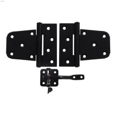 Black Decorative Gate Hardware Kit