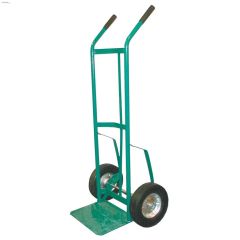 600 lb Green Steel 2-Wheel Hand Truck