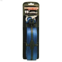 15' x 2\" Polyester Blue Tow Strap
