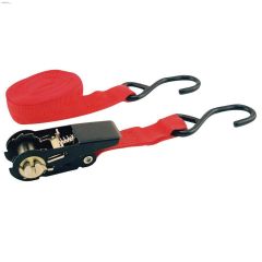 15' x 1\" Red Ratchet Strap