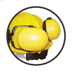 Workhorse\u00ae 23 dB Cap Mount Ear Muff for Hard Hat