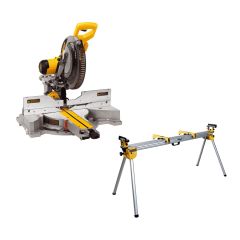 12\" Double Bevel Sliding Compound With DWX723 Miter Saw