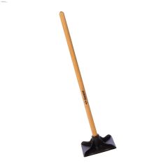 42\" Handle 10\" Black Hand Tamper