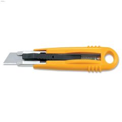 5-5\/8\" Yellow Self-Retracting Safety Knife