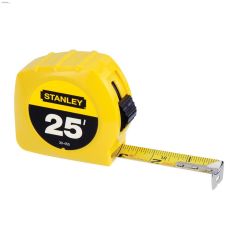 1\" x 25' Yellow Tape Measure