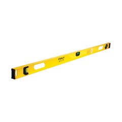 48" Silver 3 Vial Top Read I-Beam Level