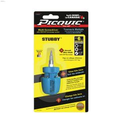 6-In-1 Compact Multi-Bit Screwdriver