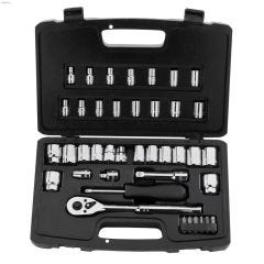 40-Piece 1\/4\" & 3\/8\" Drive Mechanic's Tool Set