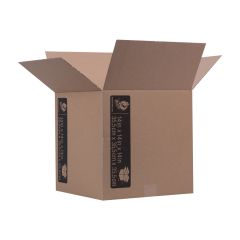 14" x 14" x 14" Kraft Brown Small Folded Box