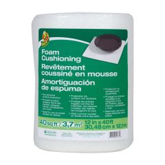 12" x 40' Clear Foam Cushion Roll