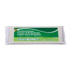 24" x 24" White Packing Paper