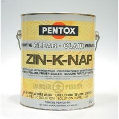 3.78 L Clear Pentox\u00ae Zin-K-Nap\u00ae Wood Preservative