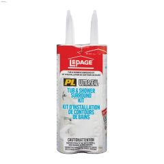 4 x 295 mL Thick Paste Tan Tub Surround Adhesive