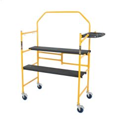 4' 500 lb Mini Folding Jobsite Scaffold Platform